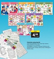 Promoties Colorista colouring kit - Huismerk - Boekenvoordeel - Geldig van 25/05/2024 tot 02/06/2024 bij BoekenVoordeel