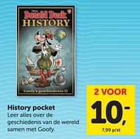 Promoties History pocket - Huismerk - Boekenvoordeel - Geldig van 25/05/2024 tot 02/06/2024 bij BoekenVoordeel