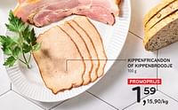 Promoties Kippenfricandon of kippenbroodje - Huismerk - Alvo - Geldig van 22/05/2024 tot 04/06/2024 bij Alvo