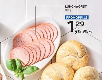 Promoties Lunchworst - Huismerk - Alvo - Geldig van 22/05/2024 tot 04/06/2024 bij Alvo