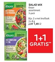 Promoties Salad mix knorr - Knorr - Geldig van 22/05/2024 tot 04/06/2024 bij Alvo