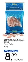 Promoties Zeewatergarnalen 31-40 fisker daily - Fisker - Geldig van 22/05/2024 tot 04/06/2024 bij Alvo