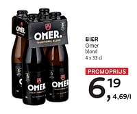 Bier omer blond-Omer
