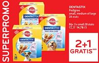 Promoties Dentastix pedigree small - Pedigree - Geldig van 22/05/2024 tot 04/06/2024 bij Alvo
