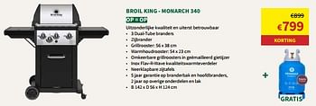 Promoties Broil king monarch 340 - Broil King - Geldig van 22/05/2024 tot 02/06/2024 bij Horta