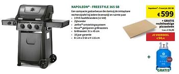 Promoties Napoleon freestyle 365 sb - Napoleon - Geldig van 22/05/2024 tot 02/06/2024 bij Horta