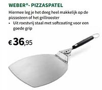 Promoties Weber pizzaspatel - Weber - Geldig van 22/05/2024 tot 02/06/2024 bij Horta