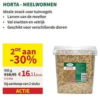 Promoties Horta meelwormen - Huismerk - Horta - Geldig van 22/05/2024 tot 02/06/2024 bij Horta