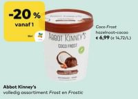 Promoties Abbot kinney’s coco frost hazelnoot-cacao - Abbot Kinney's  - Geldig van 22/05/2024 tot 18/06/2024 bij Bioplanet