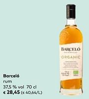 Promoties Barceló rum - Barcelo - Geldig van 22/05/2024 tot 18/06/2024 bij Bioplanet