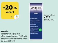 Promoties Weleda scheercrème - Weleda - Geldig van 22/05/2024 tot 18/06/2024 bij Bioplanet