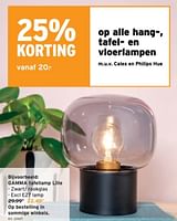 Promoties Gamma tafellamp lille - Huismerk - Gamma - Geldig van 22/05/2024 tot 04/06/2024 bij Gamma