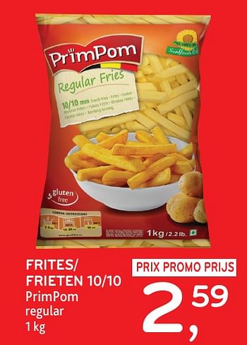 Promotions Frites 10-10 primpom - PrimPom - Valide de 22/05/2024 à 04/06/2024 chez Alvo