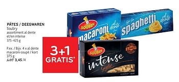 Promotions Al dente macaroni coupé - Soubry - Valide de 22/05/2024 à 04/06/2024 chez Alvo