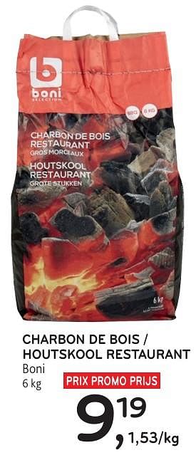 Promotions Charbon de bois boni - Boni - Valide de 22/05/2024 à 04/06/2024 chez Alvo
