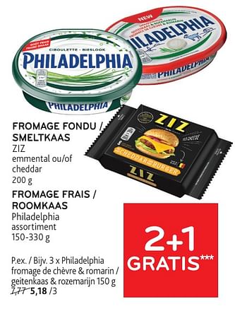 Promotions Philadelphia fromage de chèvre + romarin - Philadelphia - Valide de 22/05/2024 à 04/06/2024 chez Alvo