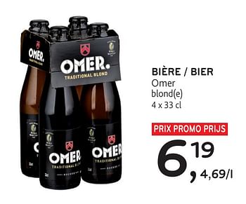 Promoties Bière omer blond e - Omer - Geldig van 22/05/2024 tot 04/06/2024 bij Alvo