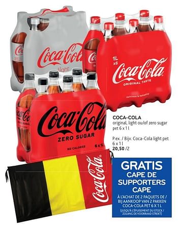 Promotions Coca-cola light - Coca Cola - Valide de 22/05/2024 à 04/06/2024 chez Alvo