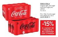 Promotions Coca-cola zero sugar zero cafeine - Coca Cola - Valide de 22/05/2024 à 04/06/2024 chez Alvo