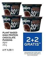 Promotions Plant based high protein chocolate pudding alpro - Alpro - Valide de 22/05/2024 à 04/06/2024 chez Alvo