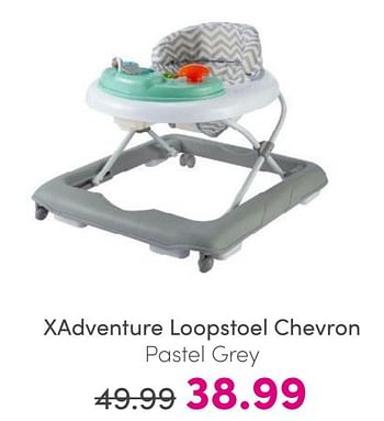 Promoties Xadventure loopstoel chevron - Xadventure - Geldig van 25/05/2024 tot 31/05/2024 bij Baby & Tiener Megastore