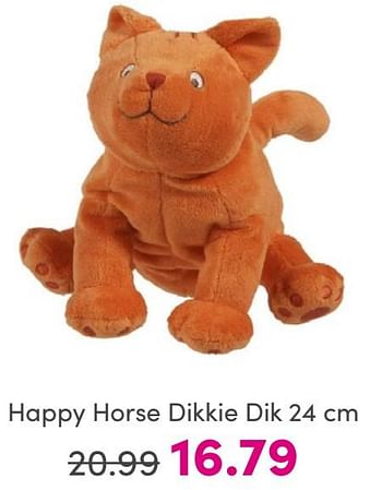 Promoties Happy horse dikkie dik - Happy Horse - Geldig van 25/05/2024 tot 31/05/2024 bij Baby & Tiener Megastore