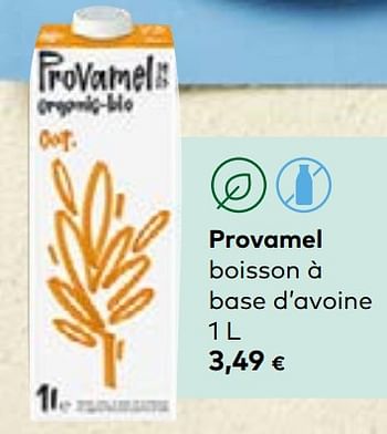 Promotions Provamel boisson à base d’avoine - Provamel - Valide de 22/05/2024 à 18/06/2024 chez Bioplanet