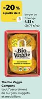 Promotions The bio veggie company burger de fromage - The Bio Veggie Company - Valide de 22/05/2024 à 18/06/2024 chez Bioplanet