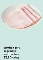 Promotions Jambon cuit dégraissé - Produit maison - Bioplanet - Valide de 22/05/2024 à 18/06/2024 chez Bioplanet