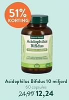 Promoties Acidophilus bifidus 10 miljard - Huismerk - Holland & Barrett - Geldig van 26/05/2024 tot 02/06/2024 bij Holland & Barret