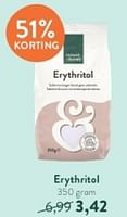 Promoties Erythritol - Huismerk - Holland & Barrett - Geldig van 26/05/2024 tot 02/06/2024 bij Holland & Barret