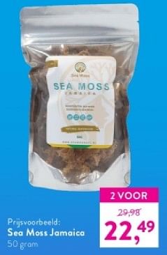 Promoties Sea moss jamaica - Sea Moss   - Geldig van 26/05/2024 tot 02/06/2024 bij Holland & Barret