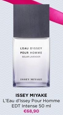 Promoties Issey miyake l`eau d`issey pour homme edt - Issey Miyake - Geldig van 27/05/2024 tot 09/06/2024 bij ICI PARIS XL