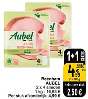 Promoties Beenham aubel - Aubel - Geldig van 28/05/2024 tot 03/06/2024 bij Cora