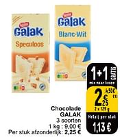 Promoties Chocolade galak - Nestlé - Geldig van 28/05/2024 tot 03/06/2024 bij Cora