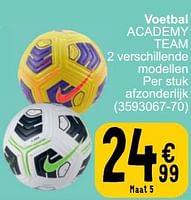 Promoties Voetbal academy team - NIKE - Geldig van 28/05/2024 tot 10/06/2024 bij Cora