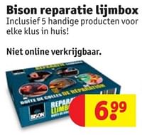 Promoties Bison reparatie lijmbox - Bison - Geldig van 28/05/2024 tot 09/06/2024 bij Kruidvat