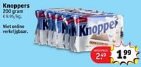 Promoties Knoppers - Huismerk - Kruidvat - Geldig van 28/05/2024 tot 09/06/2024 bij Kruidvat