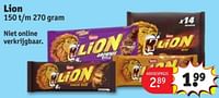 Promoties Lion - Nestlé - Geldig van 28/05/2024 tot 09/06/2024 bij Kruidvat