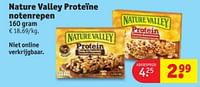 Promoties Nature valley proteine notenrepen - Nature Valley  - Geldig van 28/05/2024 tot 09/06/2024 bij Kruidvat