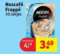 Promoties Nescafé frappé - Nescafe - Geldig van 28/05/2024 tot 09/06/2024 bij Kruidvat