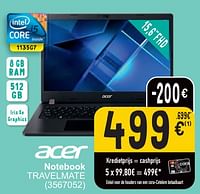 Acer notebook travelmate-Acer