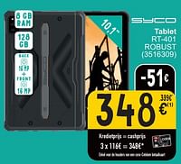 Syco tablet rt-401 robust-Syco