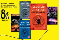 Promoties Maxime chattam - Huismerk - Cora - Geldig van 28/05/2024 tot 10/06/2024 bij Cora