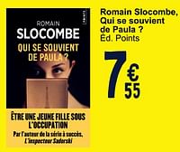 Promoties Romain slocombe qui se souvient de paula ? - Huismerk - Cora - Geldig van 28/05/2024 tot 10/06/2024 bij Cora