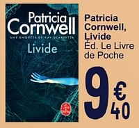 Promoties Patricia cornwell livide - Huismerk - Cora - Geldig van 28/05/2024 tot 10/06/2024 bij Cora