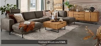 Promoties Hoekbank moscato - Huismerk - Pronto Wonen - Geldig van 26/05/2024 tot 01/06/2024 bij Pronto Wonen