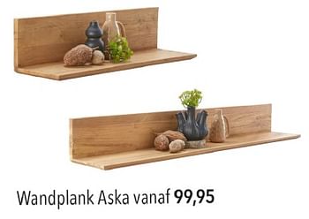 Promoties Wandplank aska - Huismerk - Pronto Wonen - Geldig van 26/05/2024 tot 01/06/2024 bij Pronto Wonen