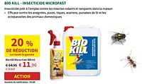 Promotions Bio kill - insecticide microfast - Bio Kill - Valide de 22/05/2024 à 02/06/2024 chez Horta