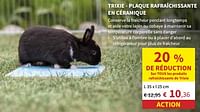 Promotions Trixie - plaque rafraîchissante en céramique - Trixie - Valide de 22/05/2024 à 02/06/2024 chez Horta